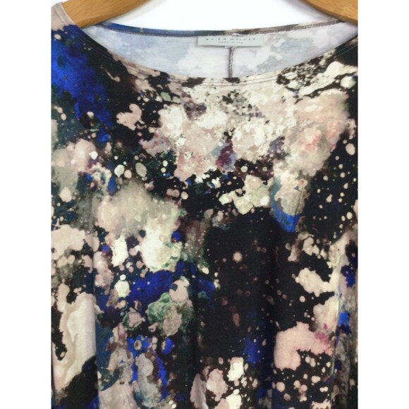 Bryn Walker Womens Damien Tunic Top Galaxy Print Knit Jersey Multicolor Size M - Picture 5 of 16